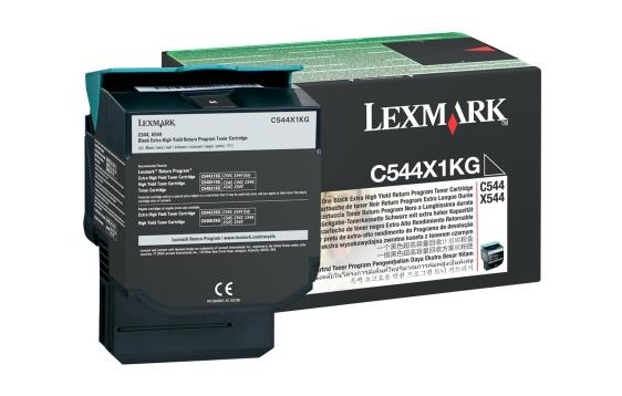 738200 Lexmark C544X1KG Toner LEXMARK C544X1KG 6K sort 